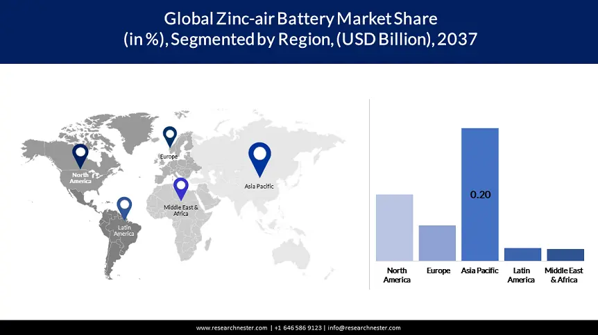 Zinc Air Battery Market Share